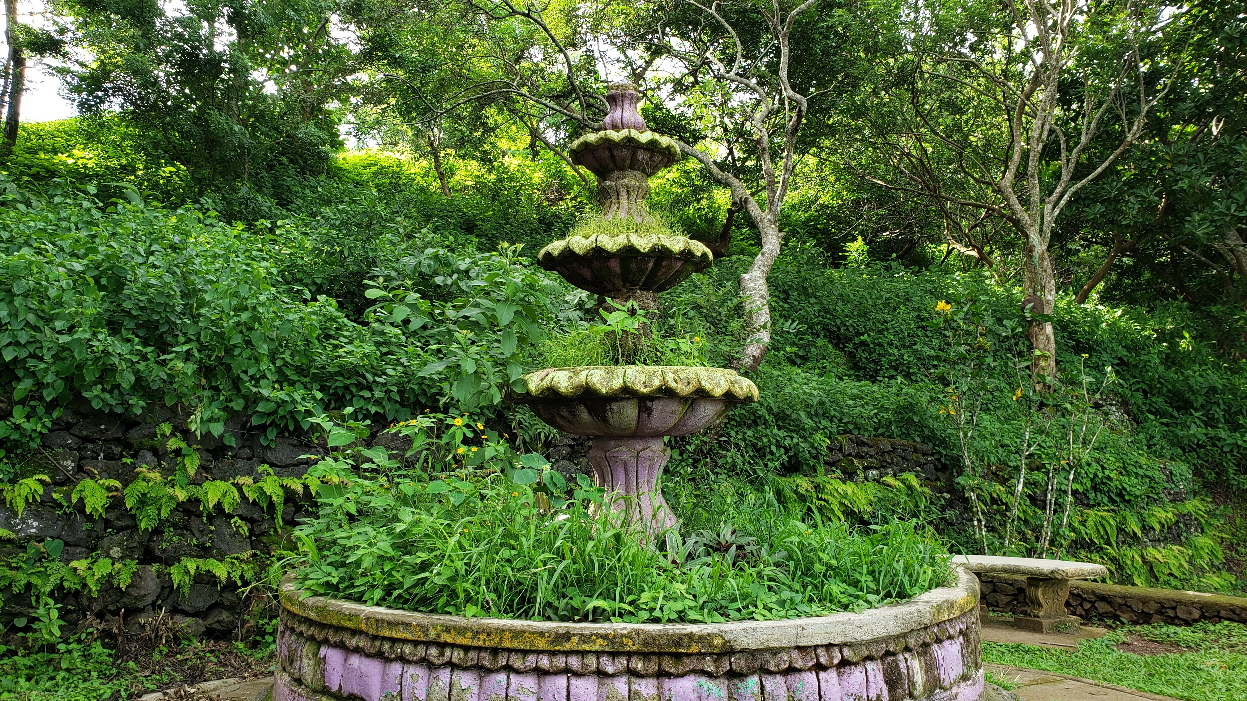 green fountain